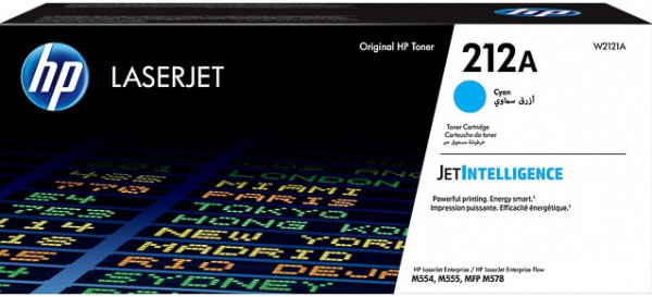 HP 212A ciánkék toner (W2121A) eredeti