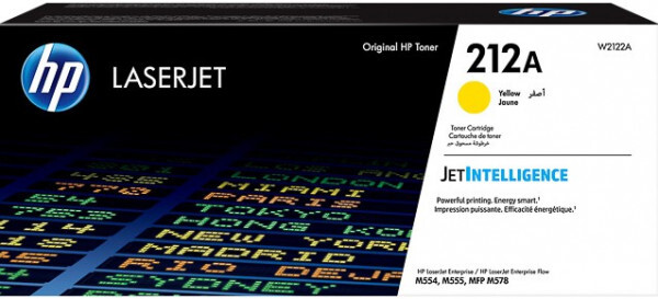 HP 212A sárga toner (W2122A) eredeti