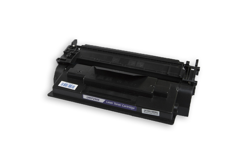 Utángyártott CF259X nagy kapacitású fekete toner chip nélkül