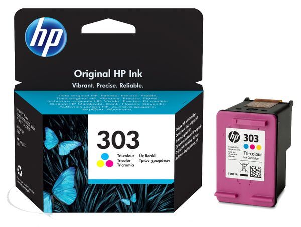 HP 303 színes patron (T6N01AE) eredeti
