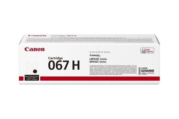 Canon 067H nagy kapacitású fekete toner (5106C002) eredeti