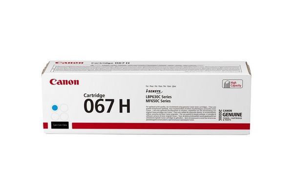 Canon 067H nagy kapacitású ciánkék toner (5105C002) eredeti