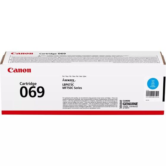 Canon 069 ciánkék toner (5093C002) eredeti