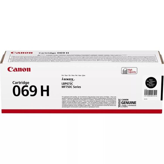 Canon 069H nagy kapacitású fekete toner (5098C002) eredeti