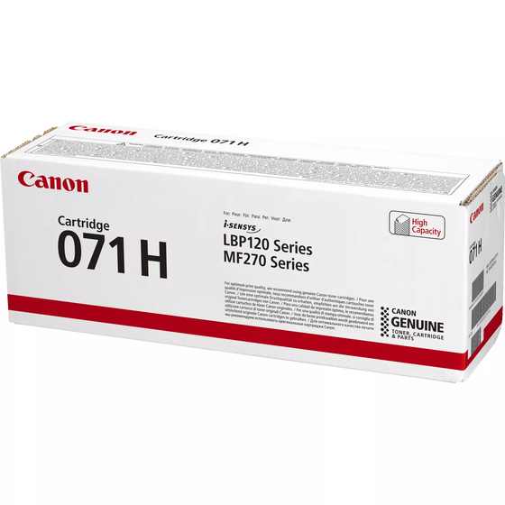 Canon 071H nagy kapacitású fekete toner (5646C002) eredeti