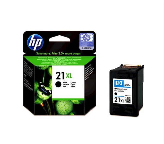 HP 21XL nagy kapacitású fekete patron (C9351CE) eredeti
