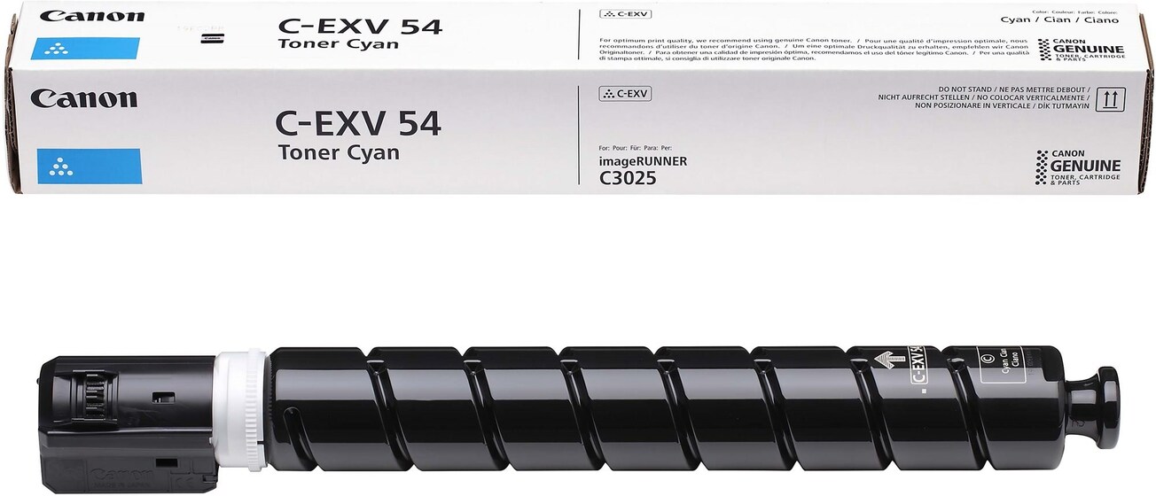 Canon C-EXV54 ciánkék toner (1395C002) eredeti