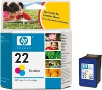 HP 22 színes patron (C9352A) eredeti