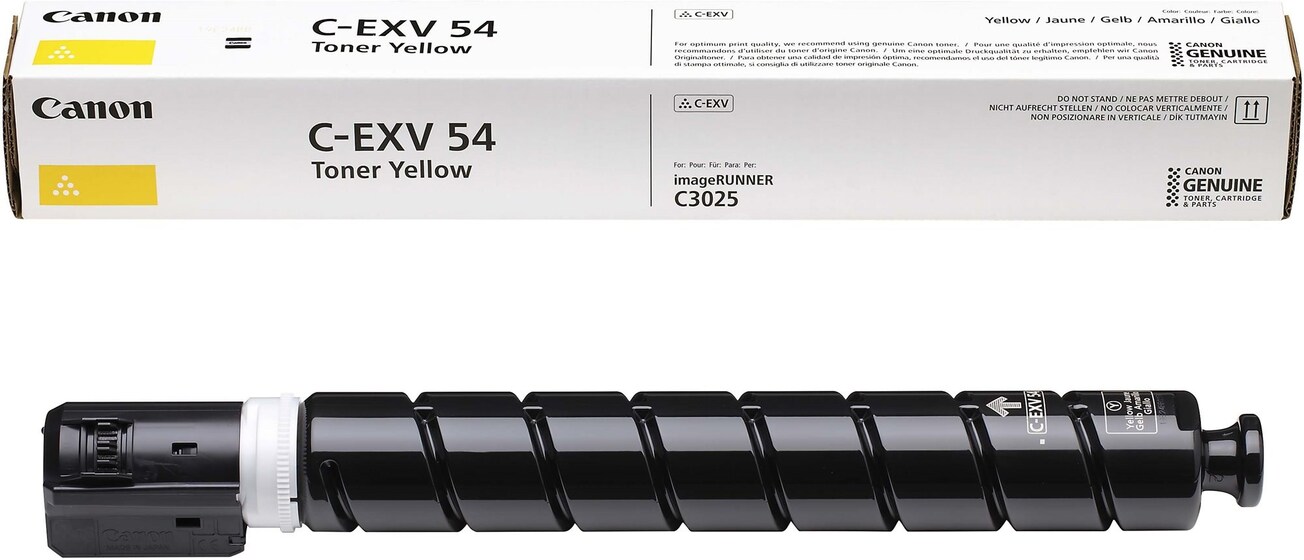 Canon C-EXV54 sárga toner (1397C002) eredeti