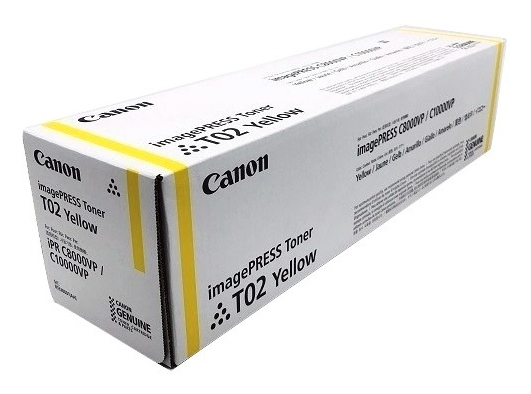 Canon T02 sárga toner (8532B001) eredeti