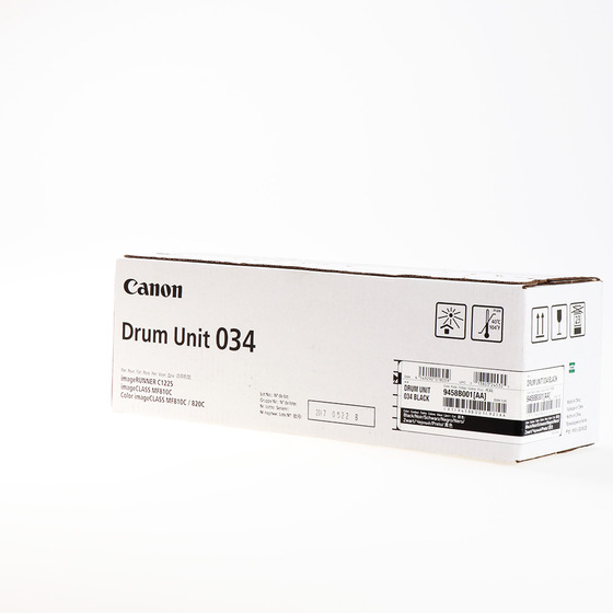 Canon 034 fekete dob (9458B001) eredeti