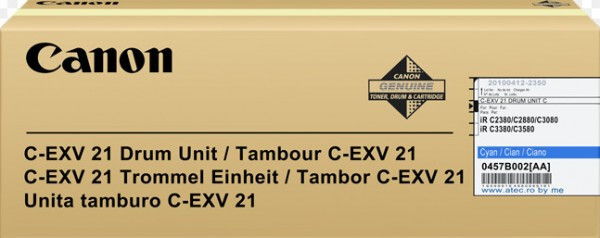 Canon C-EXV21 ciánkék dob (0457B002) eredeti