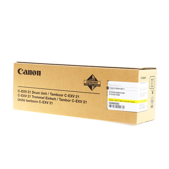 Canon C-EXV21 sárga dob (0459B002) eredeti
