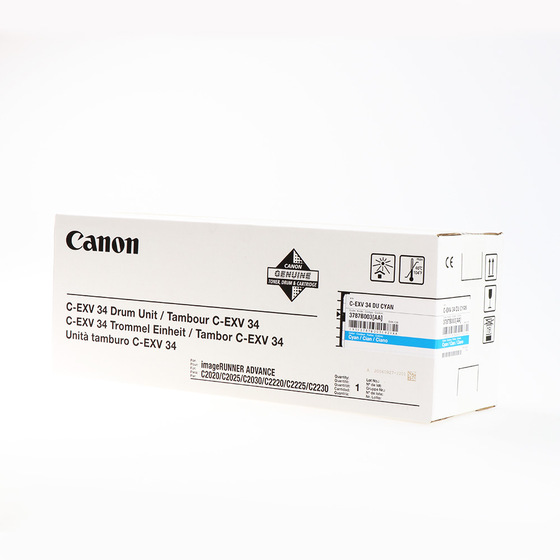 Canon C-EXV34 ciánkék dob (3787B003) eredeti