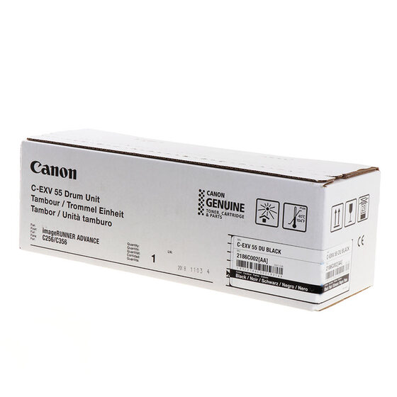 Canon C-EXV55 fekete dob (2186C002) eredeti
