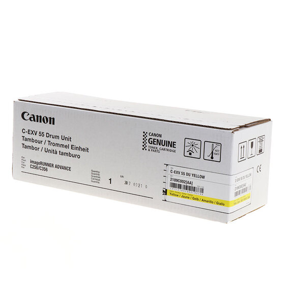 Canon C-EXV55 sárga dob (2189C002) eredeti