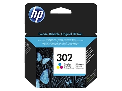 HP 302 színes patron (F6U65AE) eredeti