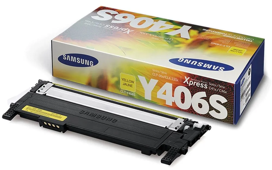 Eredeti Samsung CLT-Y406S sárga toner