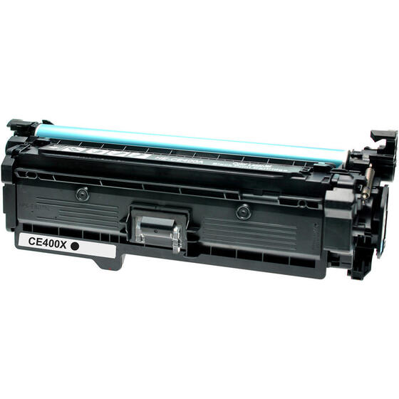Utángyártott HP CE400X fekete toner