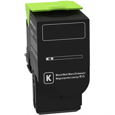 Eredeti Lexmark 78C2XKE extra nagy kapacitású fekete toner