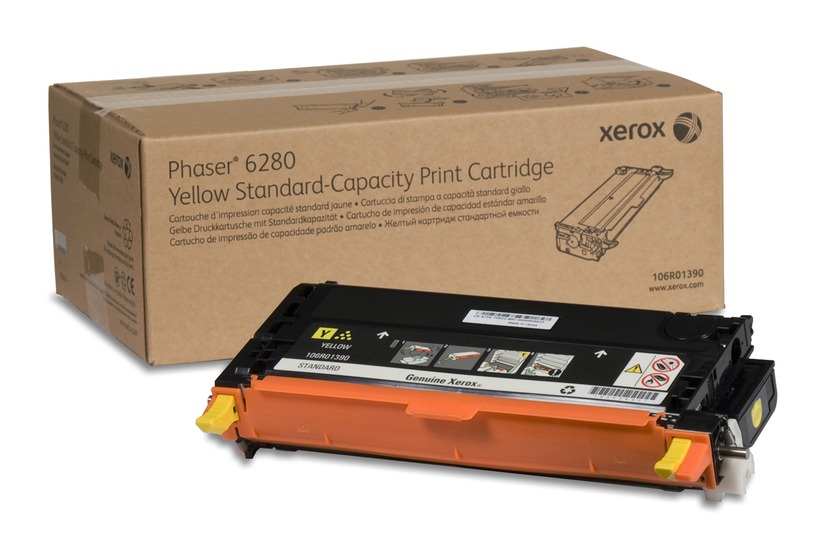 Eredeti Xerox 106R01390 sárga toner