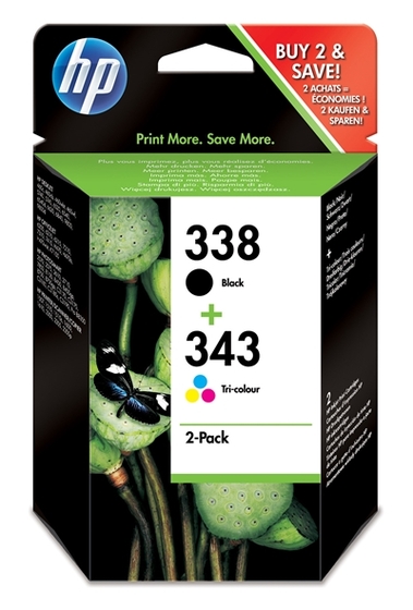 HP 338 / 343 multipack patron (SD449EE) eredeti
