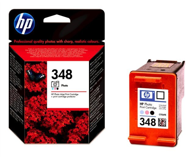 HP 348 foto színes patron (C9369EE) eredeti