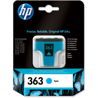 HP 363 ciánkék patron (C8771EE) eredeti
