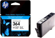 HP 364 foto fekete patron (CB317EE) eredeti