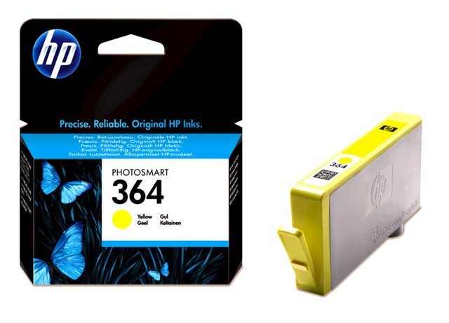 HP 364 sárga patron (CB320EE) eredeti