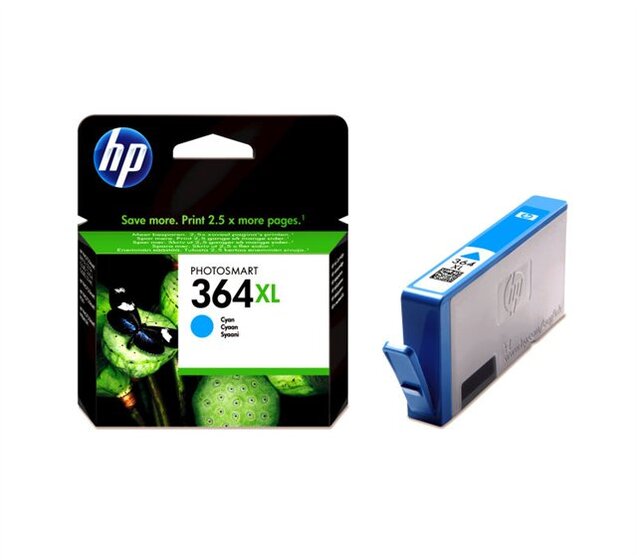 HP 364XL nagy kapacitású ciánkék patron (CB323EE) eredeti