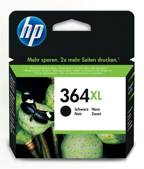HP 364XL nagy kapacitású fekete patron (CN684EE) eredeti