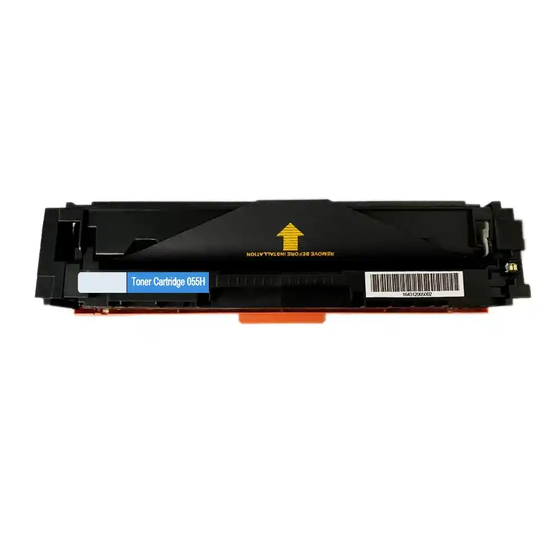Utángyártott Canon 055H nagy kapacitású ciánkék toner (chip nélkül