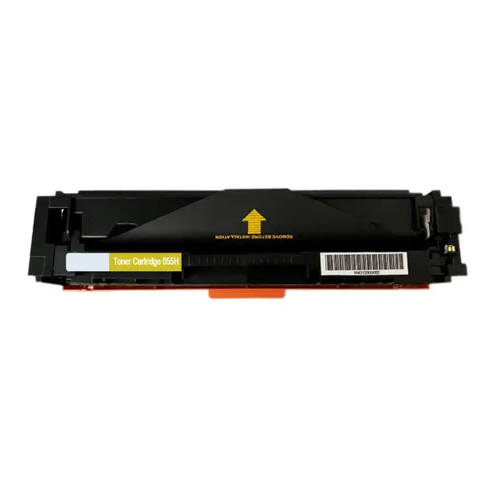 Utángyártott Canon 055H nagy kapacitású sárga toner (chip nélkül)