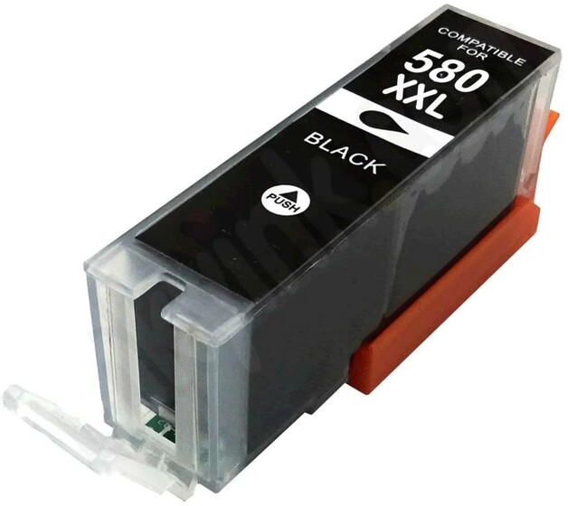 Utángyártott Canon PGI-580PGBK XXL extra nagy kapacitású fekete patron