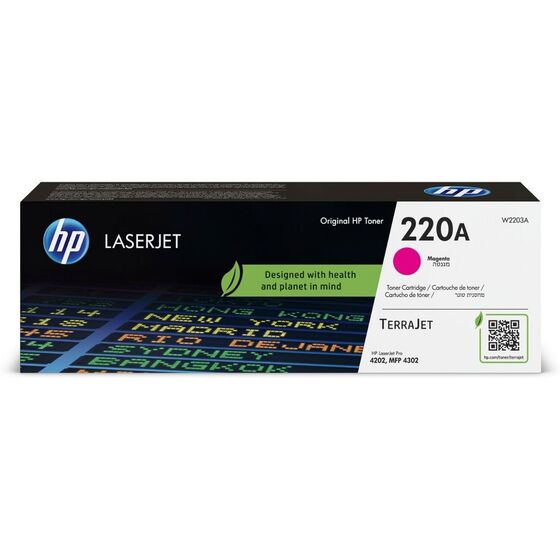 HP 220A magenta toner (W2203A) eredeti