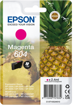 Epson 604 magenta patron (2,4ml)