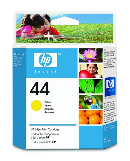 HP 44 sárga patron (51644Y) eredeti