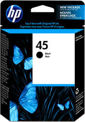HP 45 fekete patron (51645A) eredeti