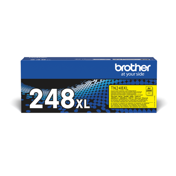 Brother TN-248 XLY nagy kapacitású sárga toner eredeti (2.3K)