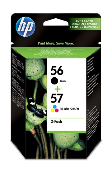 HP 56 / 57 multipack, fekete és színes patron (SA342AE) eredeti