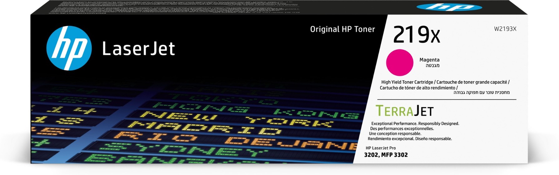 HP 219X nagy kapacitású magenta toner (W2193X) eredeti