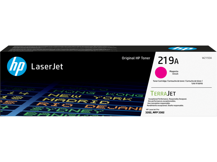 HP 219A magenta toner (W2193A) eredeti