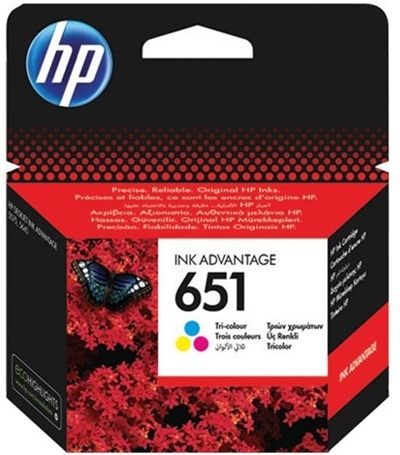 HP 651 színes patron (C2P11AE) eredeti