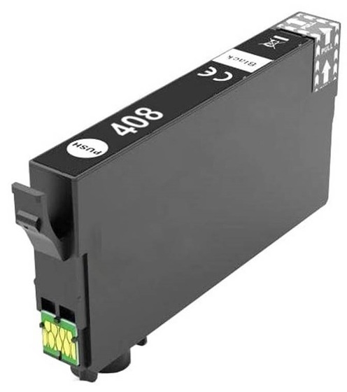 Utángyártott Epson 408 (T09J1) fekete tintapatron