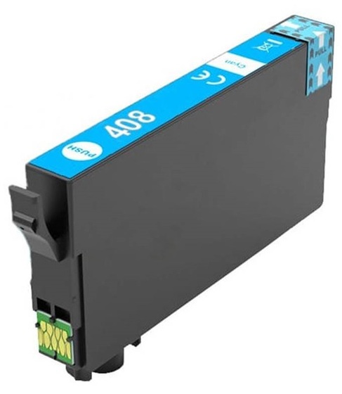 Utángyártott Epson 408 (T09J2) ciánkék tintapatron