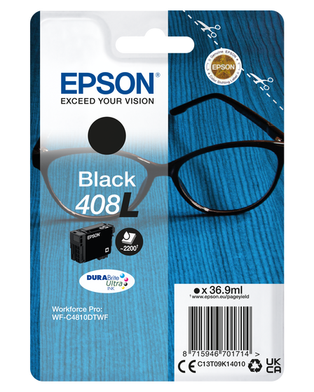 Epson 408L (T09K1) nagy kapacitású fekete tintapatron