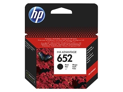 HP 652 fekete patron (F6V25AE) eredeti