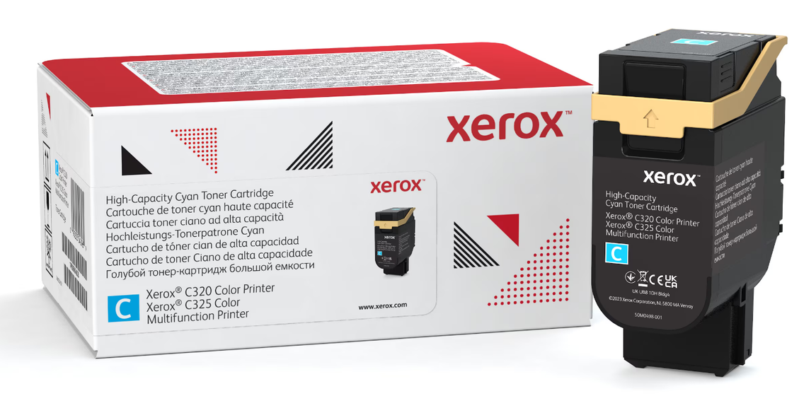Xerox C320 / C325 ciánkék nagy kapacitású toner (006R04832) eredeti