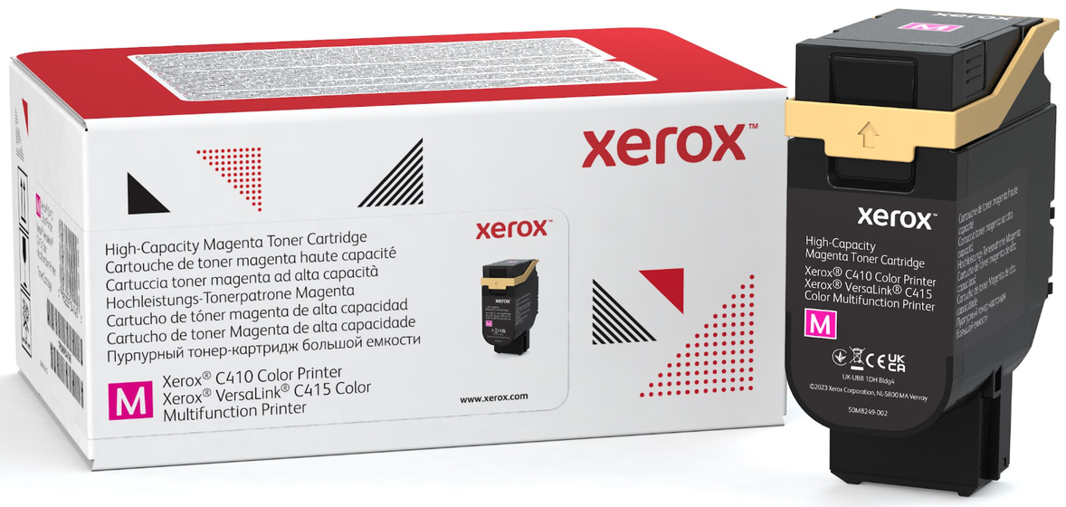 Xerox C410 / C415 magenta nagy kapacitású toner (006R04766) eredeti